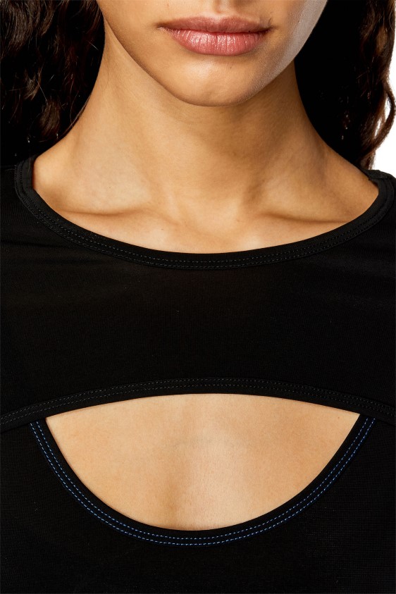 Diesel t-olay Apparel Black Women 2XT44N946