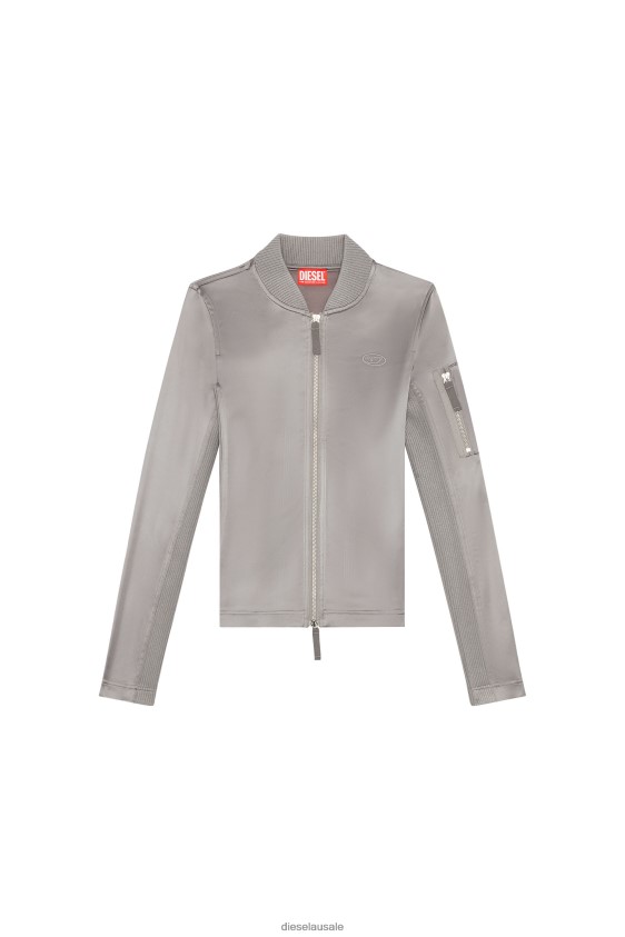 Diesel t-opun Apparel Light Grey Women 2XT44N929