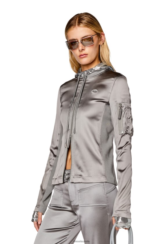 Diesel t-opun Apparel Light Grey Women 2XT44N929