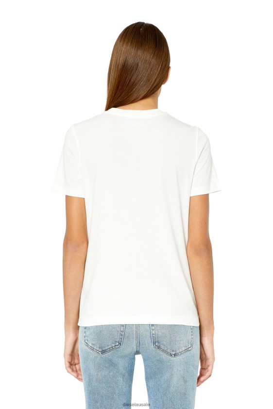 Diesel t-reg-g3 Apparel White Women 2XT44N956