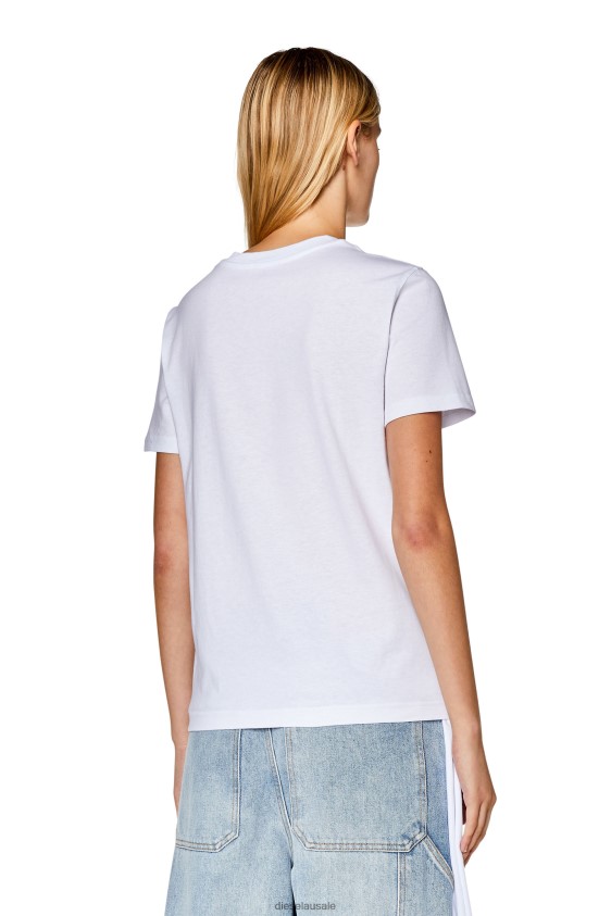 Diesel t-reg-l2 Apparel White Women 2XT44N926