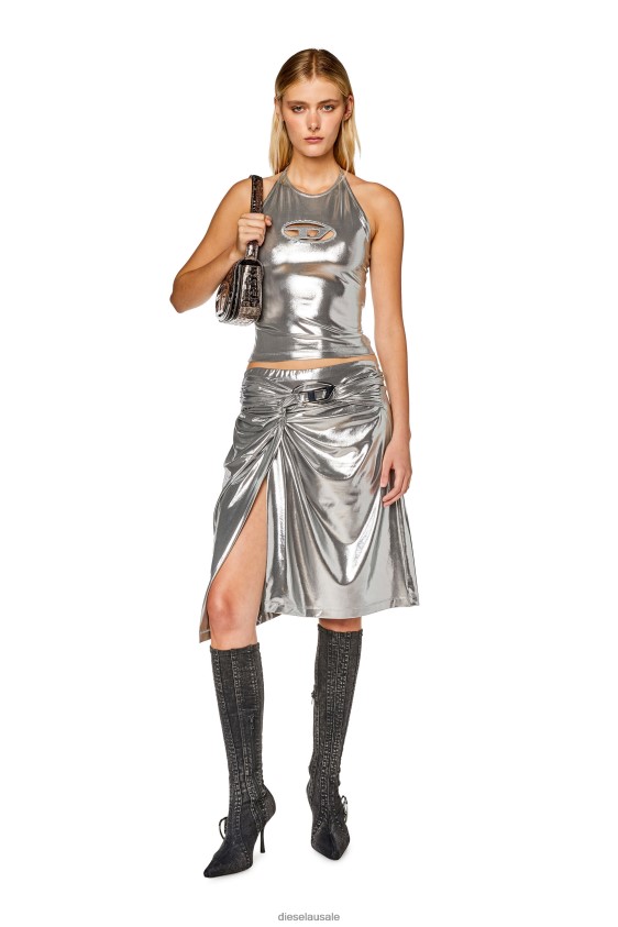 Diesel t-salila-od Apparel Silver Women 2XT44N919