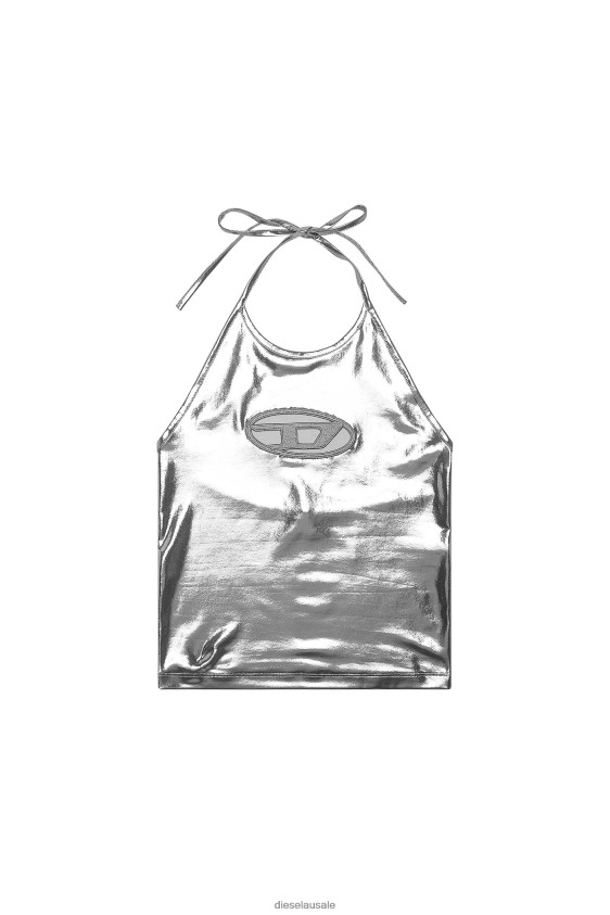 Diesel t-salila-od Apparel Silver Women 2XT44N919