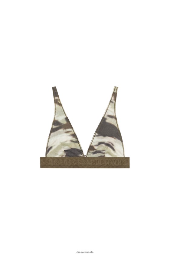 Diesel ufsb-janys-r Apparel Military Green Women 2XT44N1045