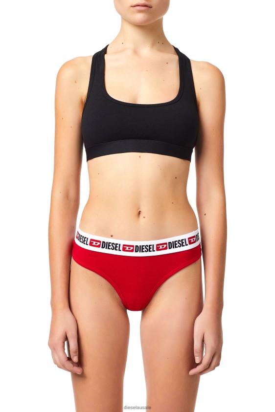 Diesel ufst-stars-threepack Apparel White/Red Women 2XT44N1043