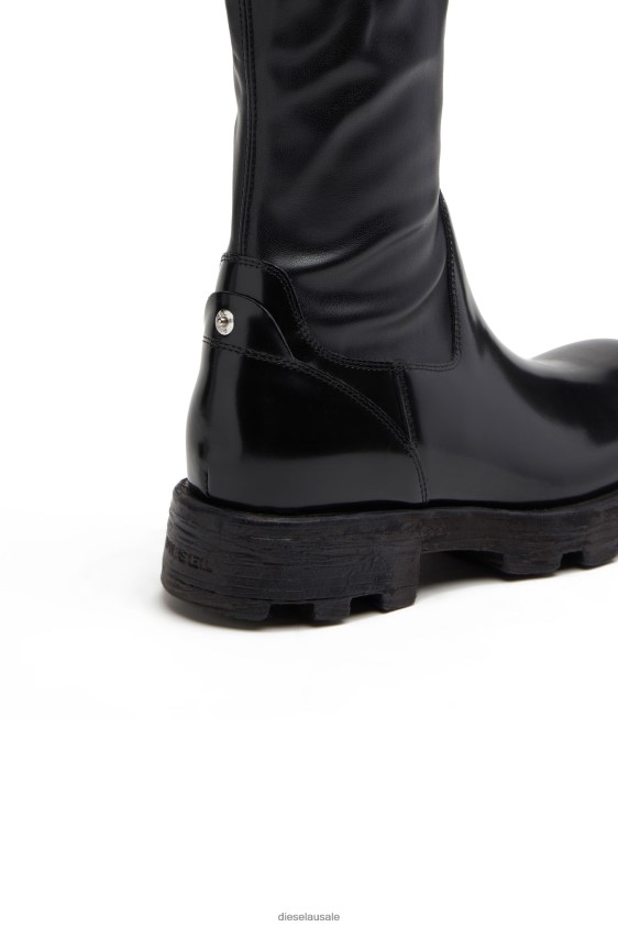 Diesel d-hammer hch Footwear Black Women 2XT44N1105