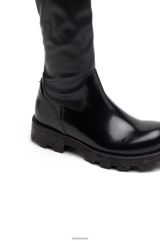 Diesel d-hammer hch Footwear Black Women 2XT44N1105