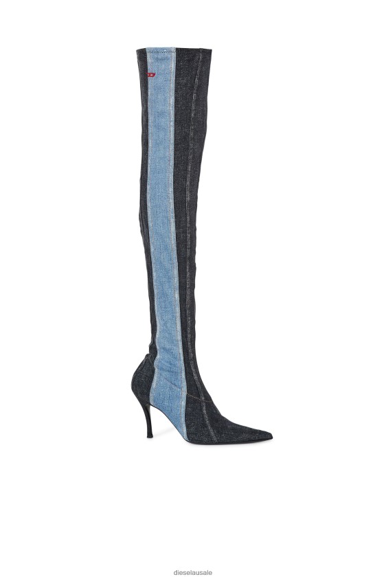 Diesel d-venus tbts Footwear Blue/Black Women 2XT44N1098