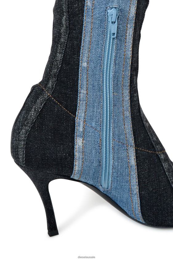 Diesel d-venus tbts Footwear Blue/Black Women 2XT44N1098