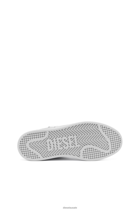 Diesel s-athene low w Footwear Silver Women 2XT44N1094