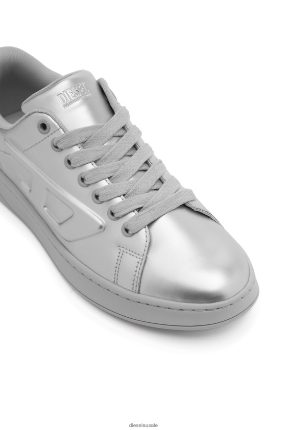Diesel s-athene low w Footwear Silver Women 2XT44N1094