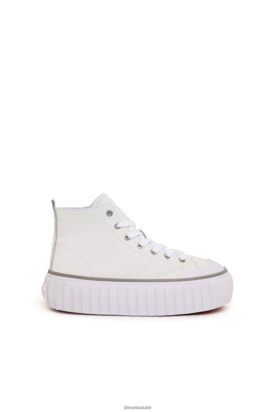 Diesel s-hanami mid w Footwear White Women 2XT44N1083