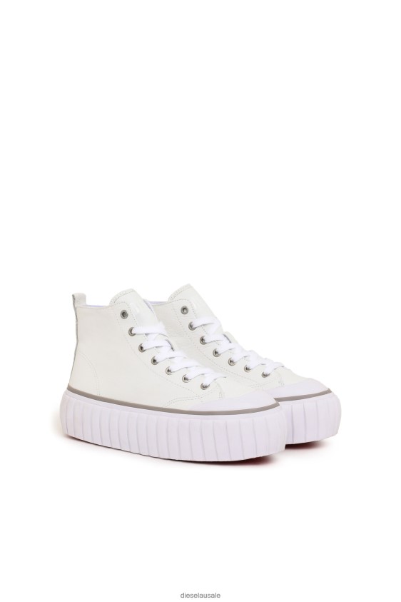 Diesel s-hanami mid w Footwear White Women 2XT44N1083