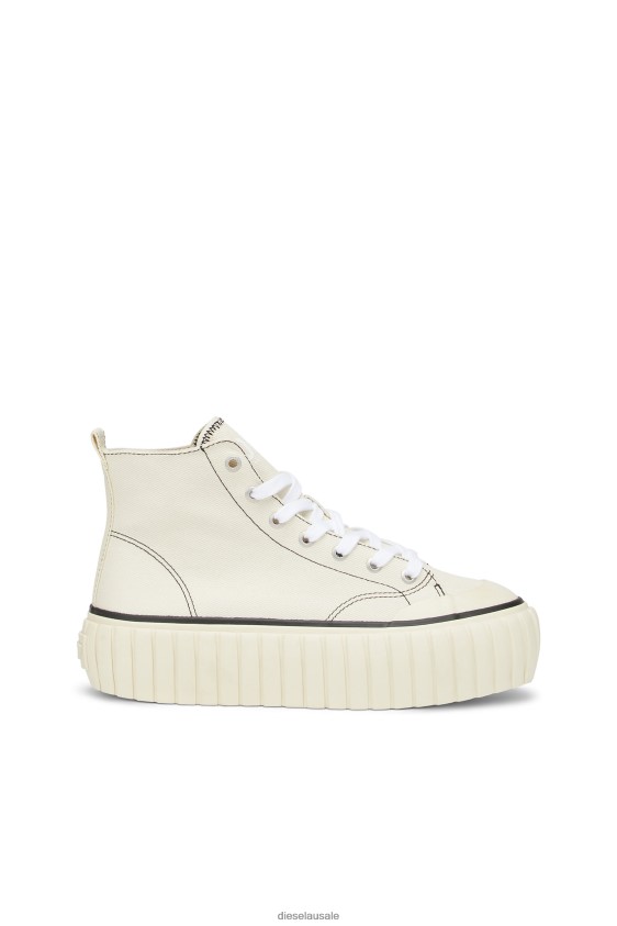 Diesel s-hanami mid w Footwear White Women 2XT44N1088