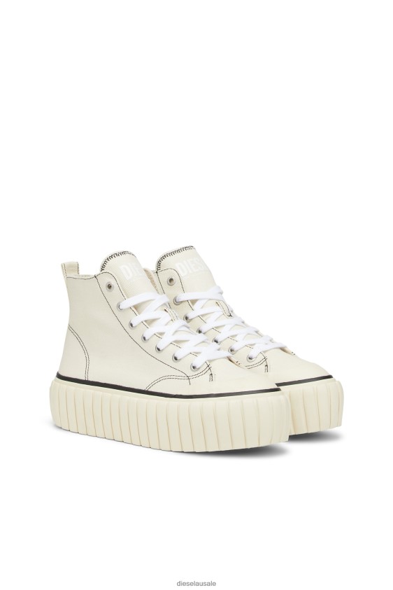 Diesel s-hanami mid w Footwear White Women 2XT44N1088