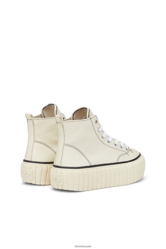Diesel s-hanami mid w Footwear White Women 2XT44N1088