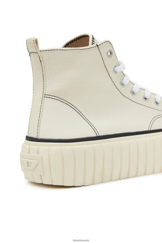 Diesel s-hanami mid w Footwear White Women 2XT44N1088