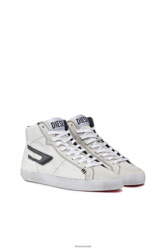 Diesel s-leroji mid w Footwear White Women 2XT44N1084