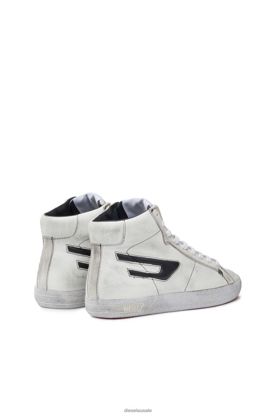 Diesel s-leroji mid w Footwear White Women 2XT44N1084